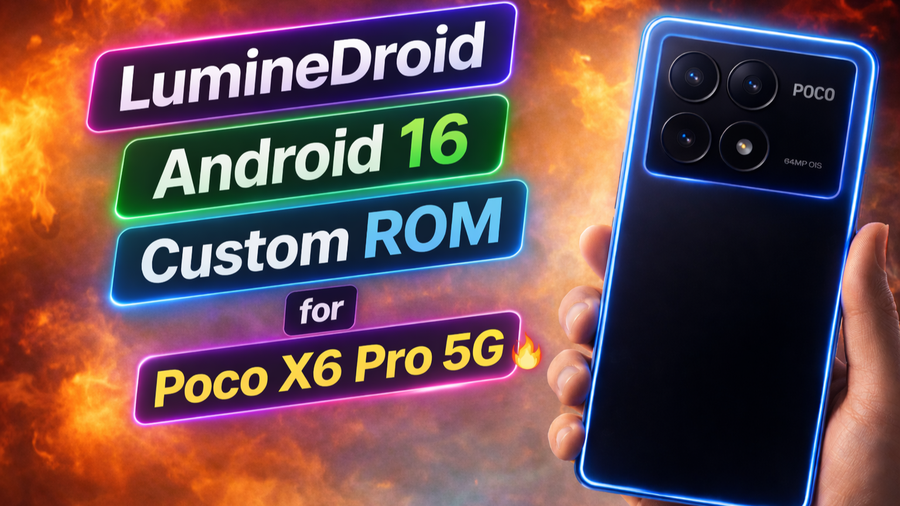 LumineDroid v1 for Poco X6 Pro 5G
